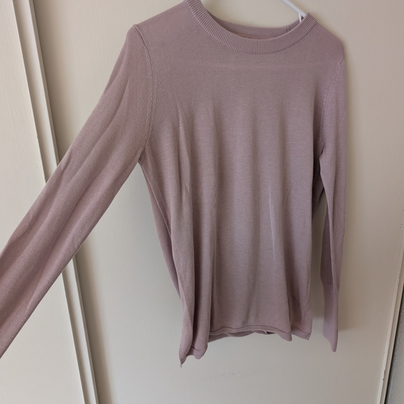 lululemon Womens 8 Bring It Backbend Sweater Purple Activewear Athleisure - Picture 4 of 6